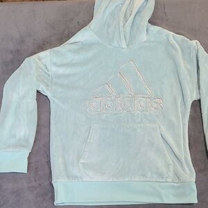 Girls Adidas Fleece Hoodie